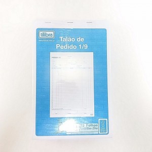 TALAO DE PEDIDO  TILIBRA 20X30 1VIA 75F