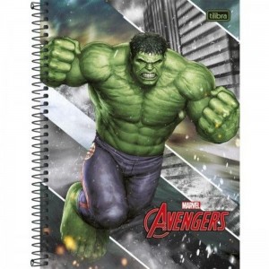 CADERNO UNIV. CD 1X1 TILIBRA AVENGERS AS...