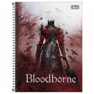 CADERNO UNIV. CD 1X1 TILIBRA BLOODBORNE ...