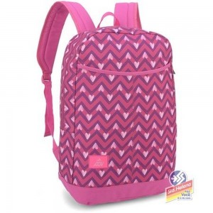 MOCHILA ESCOLAR LUXCEL ADV ROSA MS45656A...