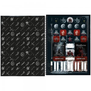 CADERNO UNIV. CD 1X1 TILIBRA BLOODBORNE ...