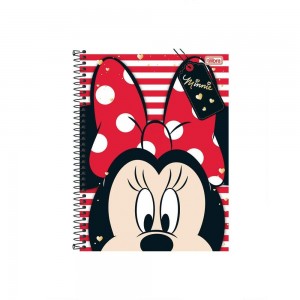 CADERNO UNIV. CD 1X1 TILIBRA MINNIE 96 F...