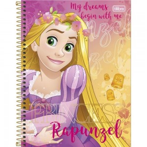 CADERNO UNIV. CD 1X1 TILIBRA PRINCESAS 9...