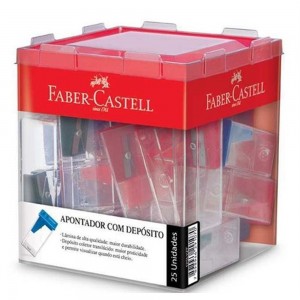 APONTADOR FABER CASTELL COM DEPOSITO RET...