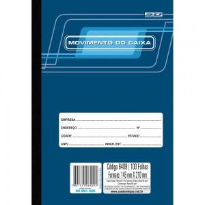 LIVRO DE MOVIMENTO CAIXA 100F GRANDE - T...