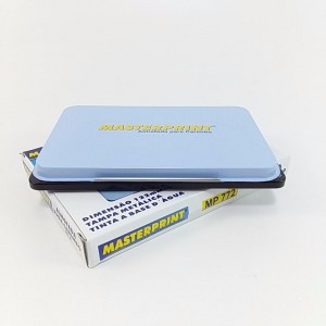 ALMOFADA P/ CARIMBO MASTERPRINT N° 03 AZ...
