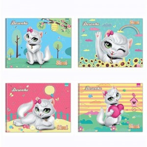 CADERNO DE DESENHO CD SAO DOMINGOS 1/4 S...