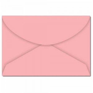 ENVELOPE VISITA 72X108MM FIDJI ROSA CLAR...