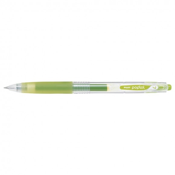 CANETA PILOT POPLOL RT 0.7MM VERDE