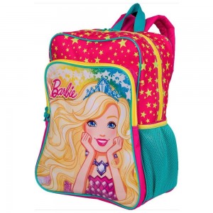 MOCHILA ESCOLAR SESTINI BARBIE C/ BOLSO ...