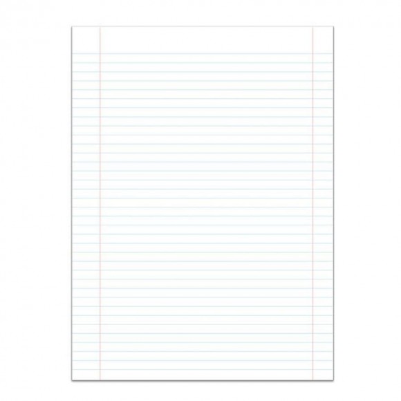 PAPEL ALMACO COM PAUTA E MARGEM ACADEMIE