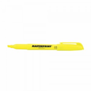 MARCA TEXTO MASTERPRINT AMARELA MP612