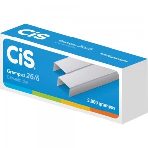 GRAMPO PARA GRAMPEADOR CIS GALVANIZADO 2...