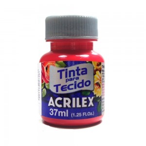 TINTA PARA TECIDO ACRILEX  FOSCA 37ML VE...