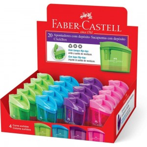 APONTADOR FABER CASTELL COM DEPOSITO CLI...