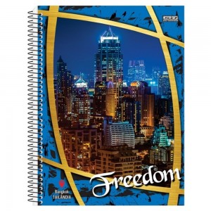 CADERNETA ESPIRAL CD TILIBRA FREEDON 80 ...