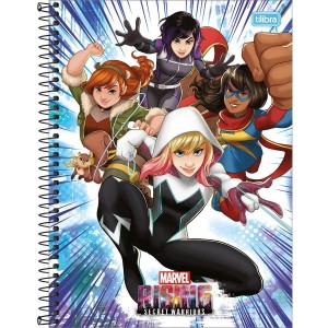 CADERNO UNIV. CD 10X1 TILIBRA M RISIN 16...