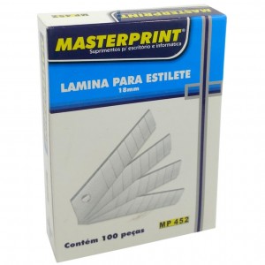LAMINA MASTERPRINT PARA ESTILETE LARGO M...