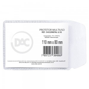 PROTETOR DE DOCUMENTO ACP PARA CNH 6,5X9...