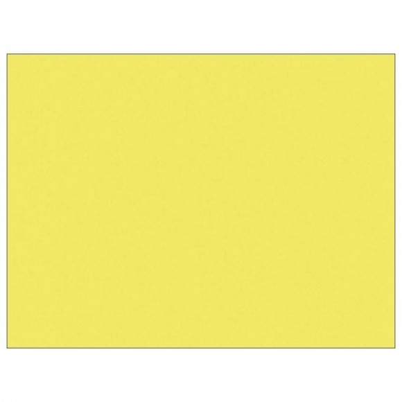 CARTOLINA AMARELA PE/100