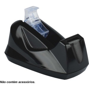 SUPORTE P/ FITA ADESIVA GRANDE PRETO COM...
