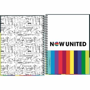 CADERNO 10X1 CAPA DURA 2021 NOW UNITED 1...