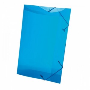 PASTA ABA ELASTICA PLASTICA OFICIO AZUL ...