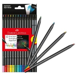 LAPIS DE COR REDONDO ECOLAPIS SUPERSOFT ...