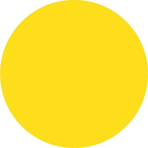 ETIQUETA REDONDA 15MM AMARELA C/210