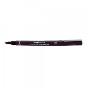 CANETA UNI PIN 0.5MM PRETA