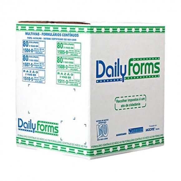 FORMULARIO CONT. 80 COL 2V VERDE 1500 JG 1061-8