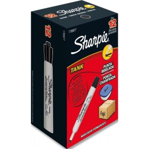 PINCEL MARCADOR PERMANENTE SHARPIE PRETO...