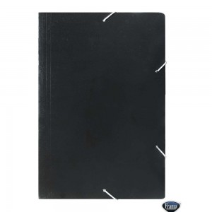 PASTA ABA ELASTICA DE PAPELAO  PRETA PAD...