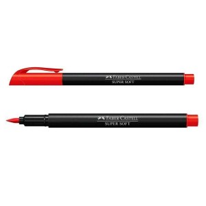 CANETA BRUSH FABER CASTELL SUPERSOFT VER...