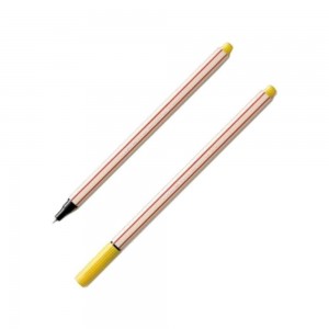 CANETA COMPACTOR MICROLINE 0.4MM AMARELA