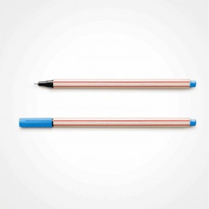 CANETA COMPACTOR MICROLINE 0.4MM AZUL CL...